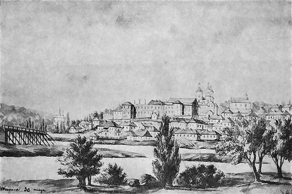 Image - Napoleon Orda's painting of Vinnytsia (1872).